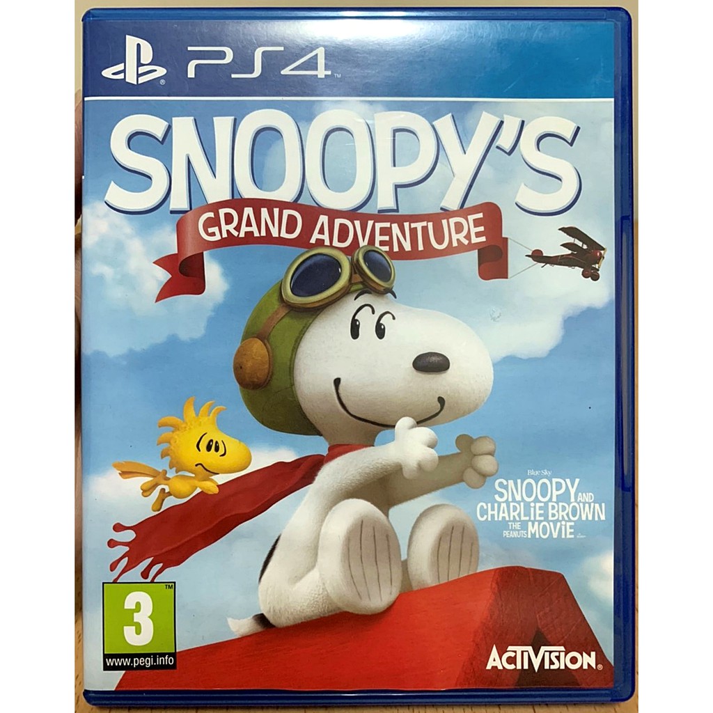 歡樂本舖 PS4 史努比壯闊歷險記 英文美版 PS4 史努比 Snoopy PlayStation4