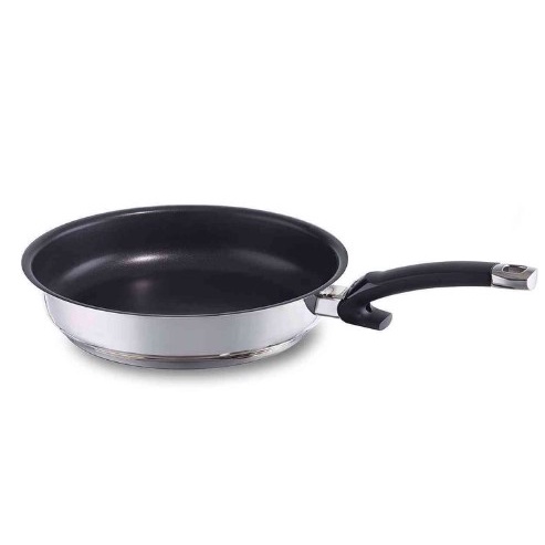 Fissler Protect steelux premium Pan 不鏽鋼底 不沾鍋 平底鍋 24公分