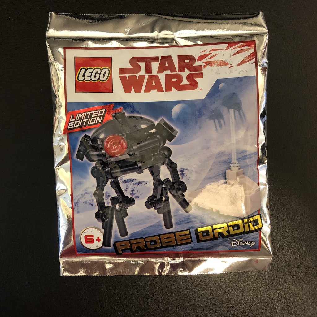 「樂高 軍團」LEGO 星際大戰Star Wars 帝國探測機 Probe Droid 911838 鋁箔 SW0847