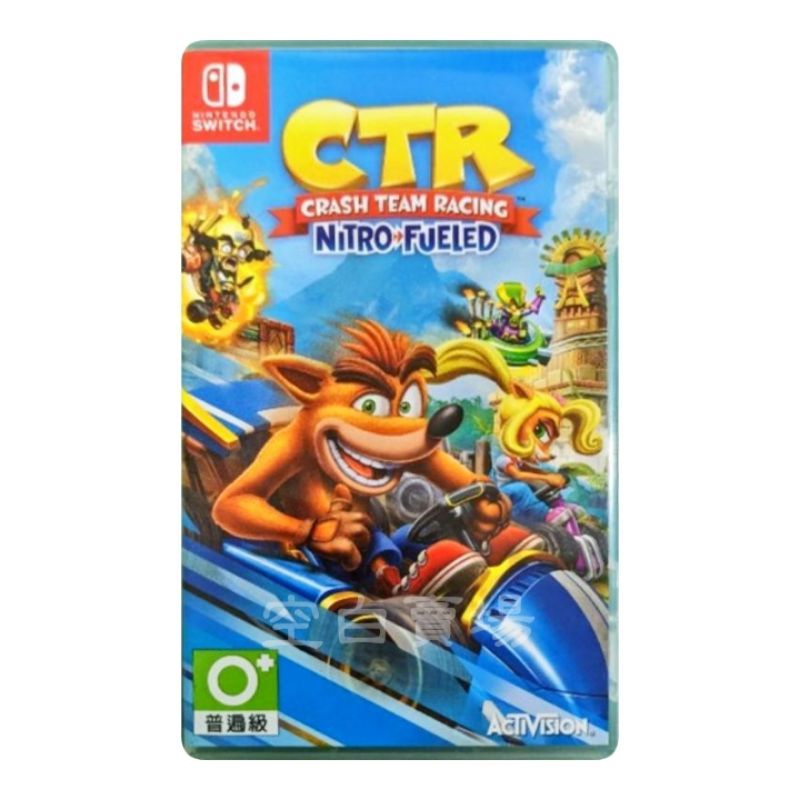 03 【二手】Nintendo Switch 袋狼大進擊賽車：氮氣爆衝(Crash Team Racing ...)