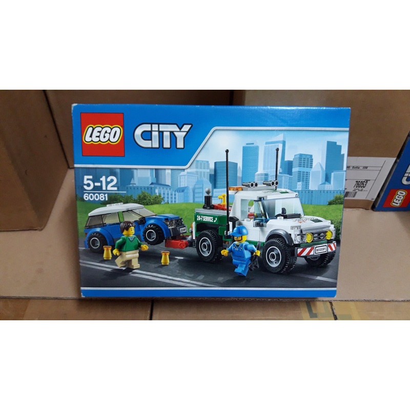 LEGO 60081 CITY 城市系列 道路救援拖車