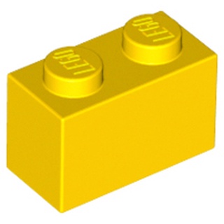 樂高 LEGO 黃色 1x2 基本 顆粒 基本磚 顆粒磚 3004 4613966 積木 Yellow Brick
