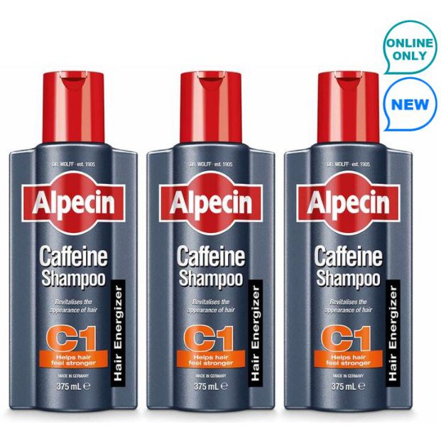 Costco ~ Alpecin 咖啡因洗髮露 洗髮精 375ml *3入