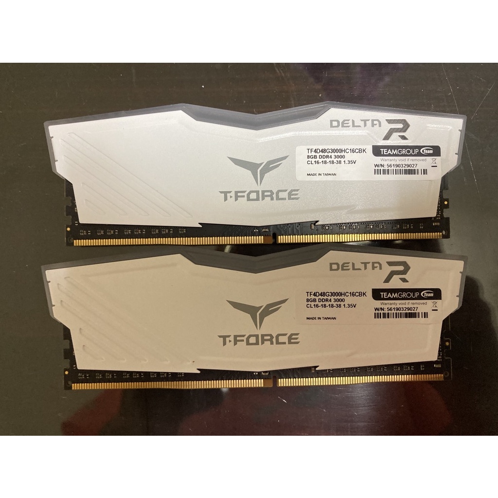 【售】 TEAM十銓 T-FORCE DELTA RGB DDR4 3000