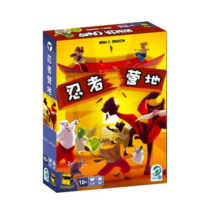 忍者營地 Ninja Camp 繁體中文版 高雄龐奇桌遊