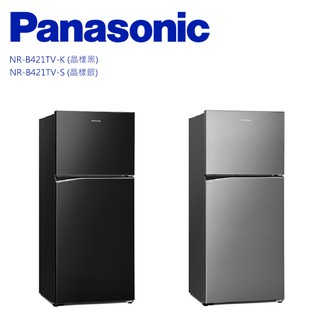 Panasonic 國際牌- ECONAVI二門422L冰箱NR-B421TV 含基本安裝+舊機回收 送原廠禮 大型配送