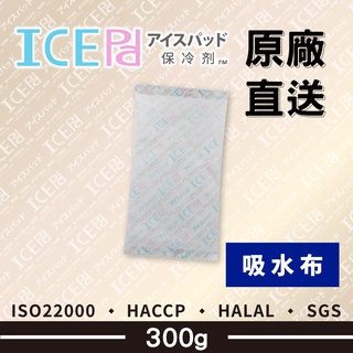 【現貨】ICE Pad 300g 吸水布保冷劑 環保安全 冷凍 保鮮 保冰劑 母乳 保冷 冰寶 清海化學