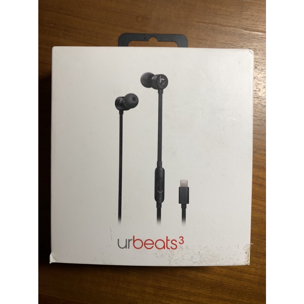 Beats urBeats 3 Lightning 重低音b耳機入耳式 iPhone專用