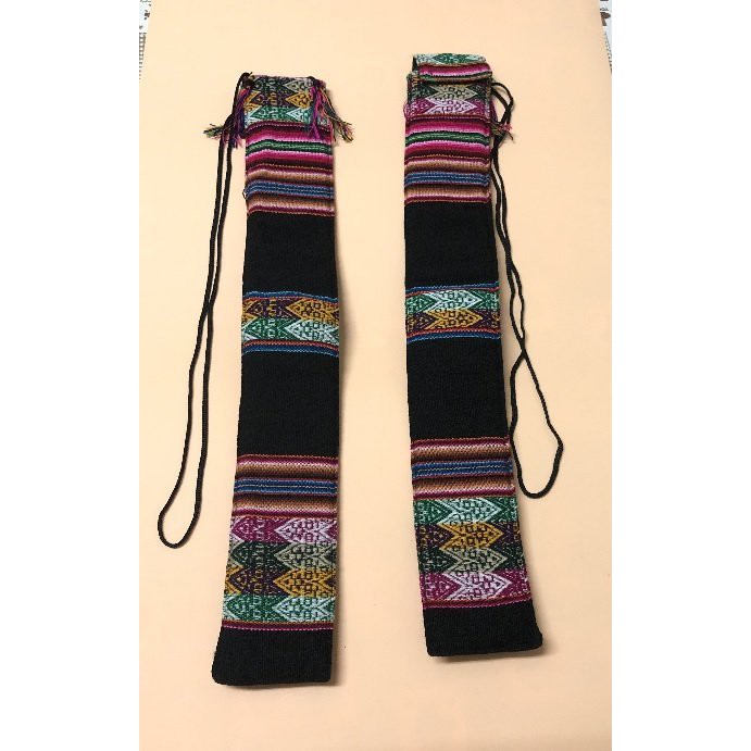 秘魯原裝進口——手工編織印加文化圖樣笛袋