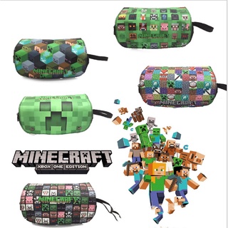 現貨免運 我的世界minecraft筆袋多層雙拉鍊筆袋鉛筆盒游戲周邊筆盒男女短款二折pu學生收納袋麥塊 蝦皮購物