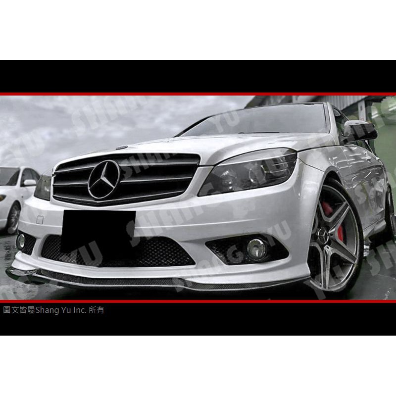 賓士 BENZ C-Class W204 AMG 黑 水箱罩 C250 C300 07 08 09 10 11 12