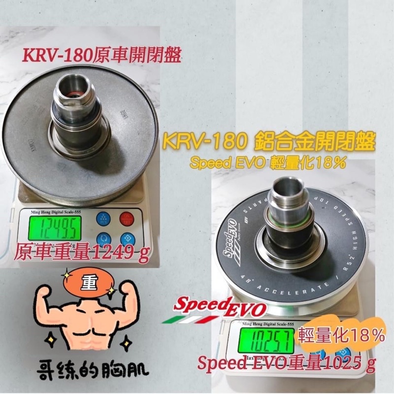 『XZ』SPEED EVO 鍛造金屬開閉盤 開閉盤 傳動 後組 直溝 彎溝 耐高溫油封 光陽 KRV/KRV 180