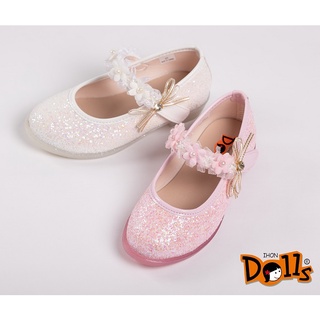 【Kid】 Dolls 6723-女童夢幻蕾絲背帶娃娃鞋 公主鞋 台灣製