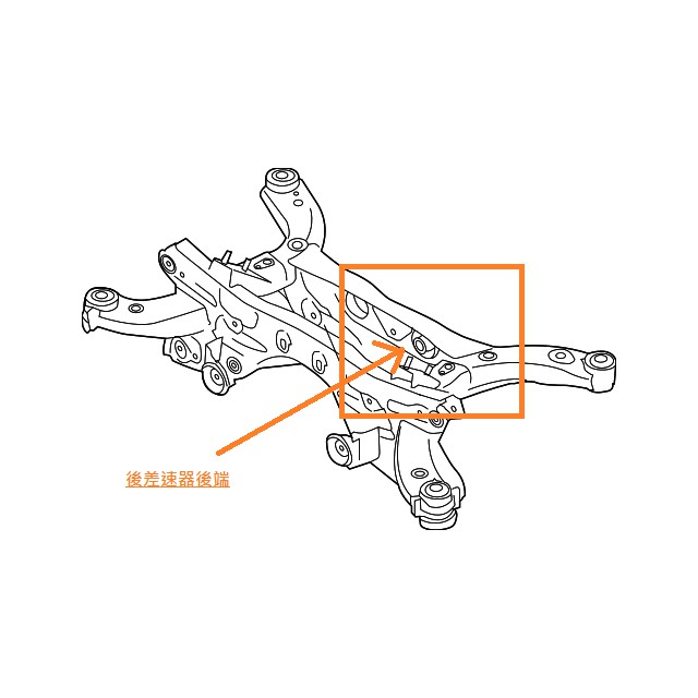 Mazda 魂動cx5 Awd 差速器鐵套 後工字樑 後樑鐵套 工字樑 大樑 蝦皮購物