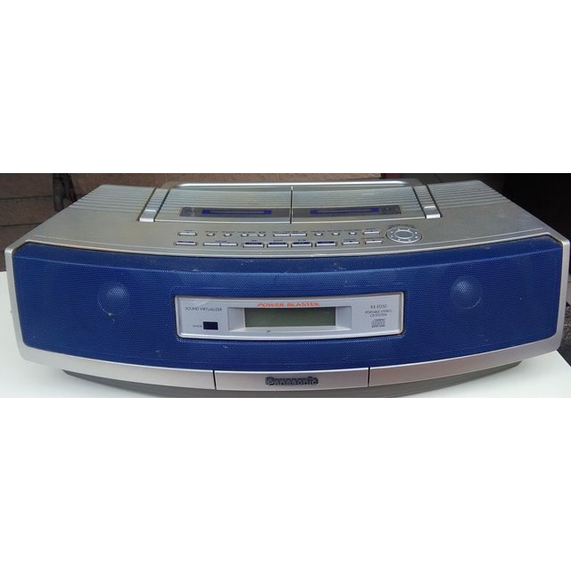 二手 Panasonic 國際牌手持音響 卡帶/CD/ 收音機  RX-ED50 卡式收錄音座