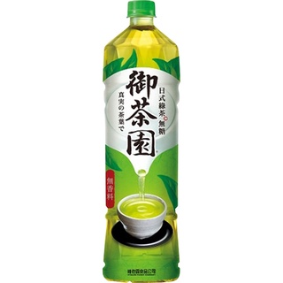御茶園 日式綠茶-無糖(1250ml/瓶)[大買家]