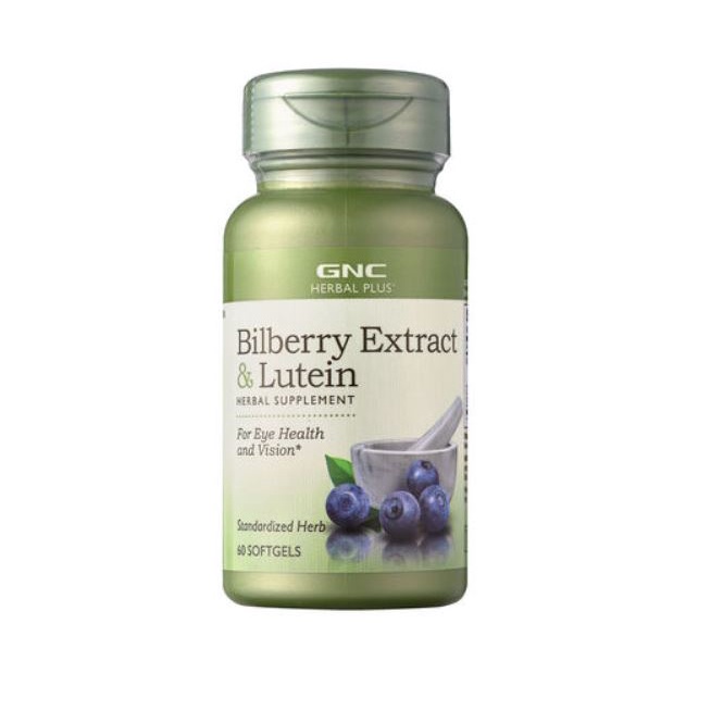 【生活館】GNC 郝菁明 葉黃素+山桑梓 Bilberry Extract Lutein