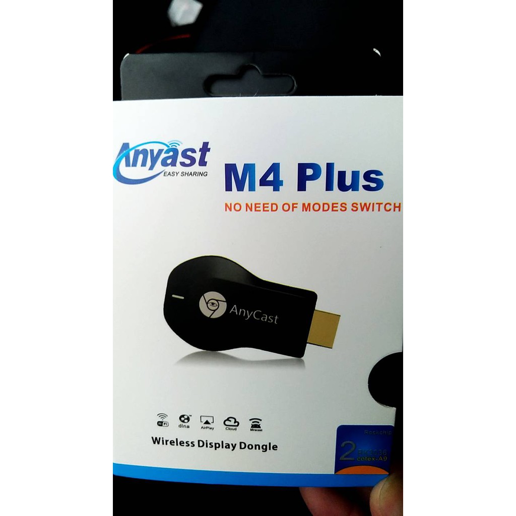 促消優惠 Anycast M4 Plus無線傳輸器 影音傳輸器 同步傳輸鏡像功能miracast專業版 蝦皮購物