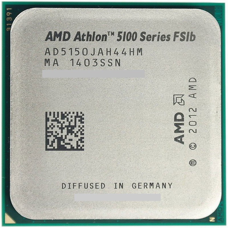 AMD Athlon 5100 Series Fslb 四核心處理器、Socket AM1、拆機良品、附CPU原廠風扇