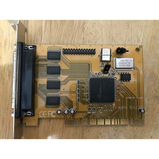 EX-41094, 4x RS232 /1x parallel, PCI card
