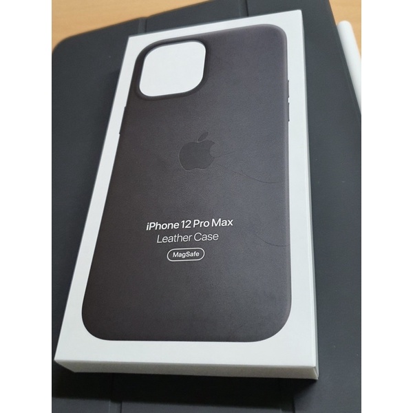 iPhone 12 Pro Max Apple原廠皮革手機殼 (二手)