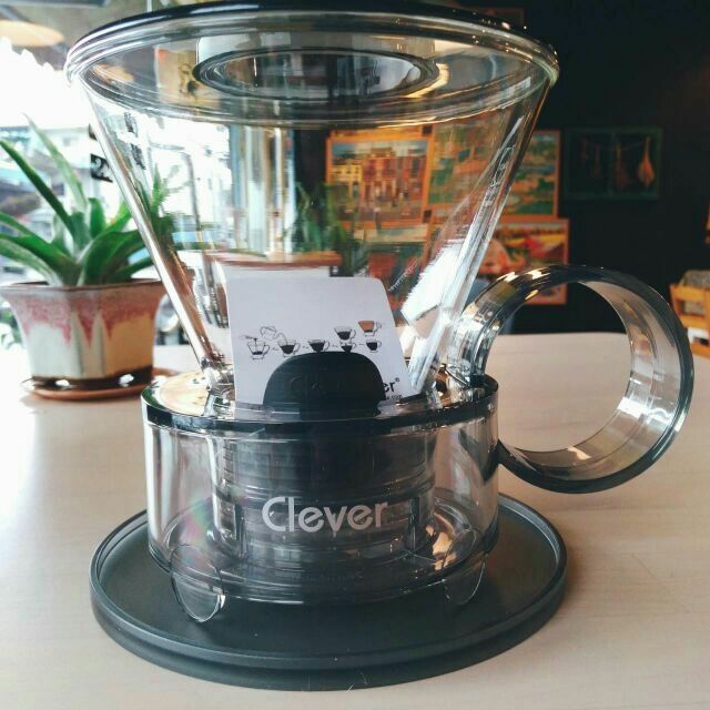 CLEVER DRIPPER 特製玻璃款聰明濾杯(C-90200) 加贈原廠日本製濾紙100張＆精品豆包