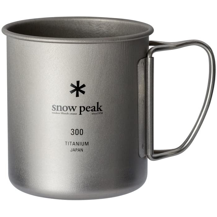 【現貨清倉-登山露營】Snow Peak 單層鈦杯MG-142 300ml MG-143 450ml 鈦合金