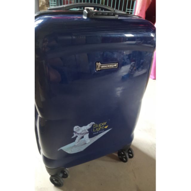 米其林限量拉桿行李箱20吋（藍）