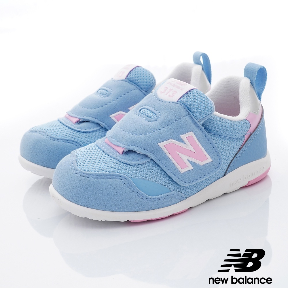 new balance&gt;&lt;紐巴倫 313機能休閒運動鞋 FUP淺藍粉(13.5cm)零碼