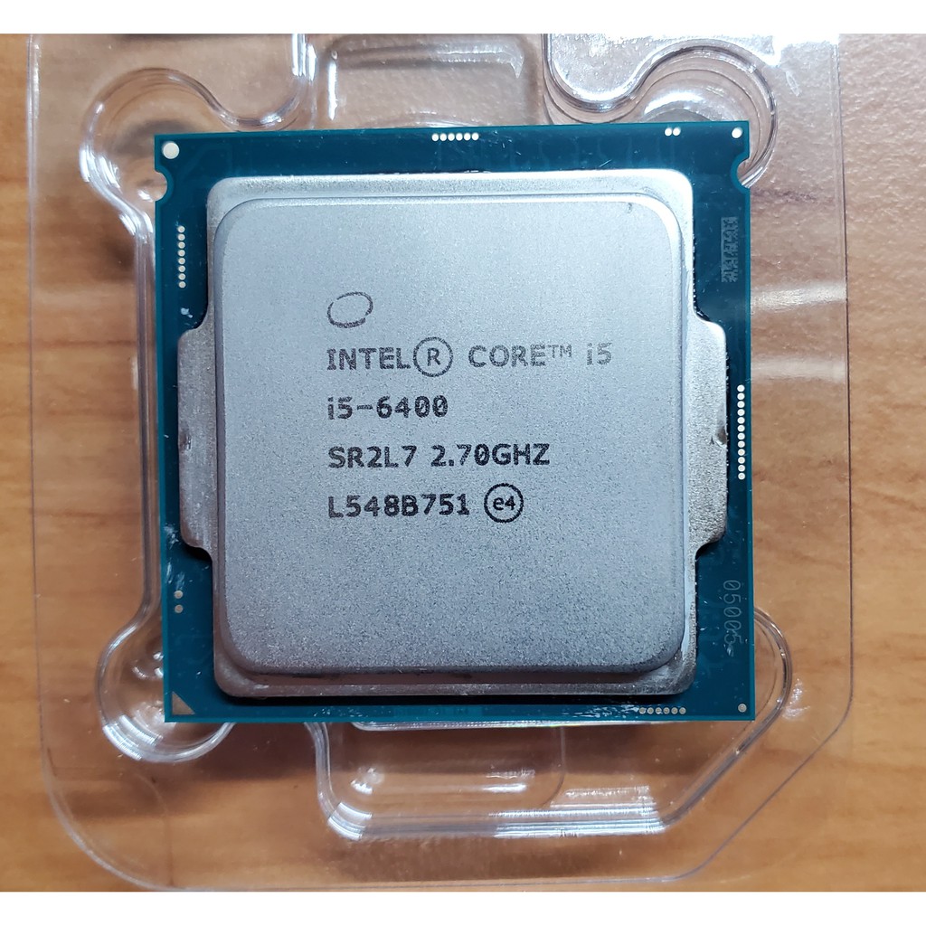 [二手3C] Intel 六代 I5 6400 正式版 4C4T Skylake 1151 CPU 盒裝含風扇
