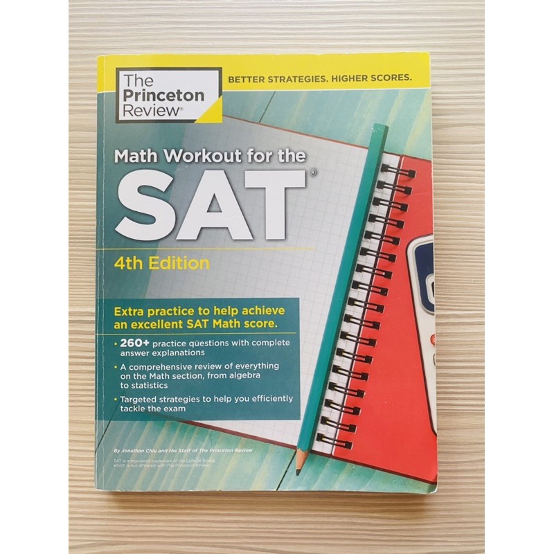 SAT考試用書 Math work out for the SAT