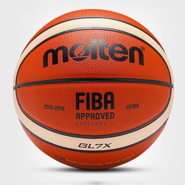 Molten GG7X 皮革籃球 - 7 號 - 免費超熱球針和網袋
