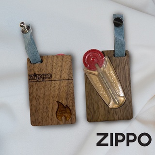 ZIPPO 打火石木製鑰匙圈(6顆入) 打火石 吊飾 木製吊飾 配件耗材