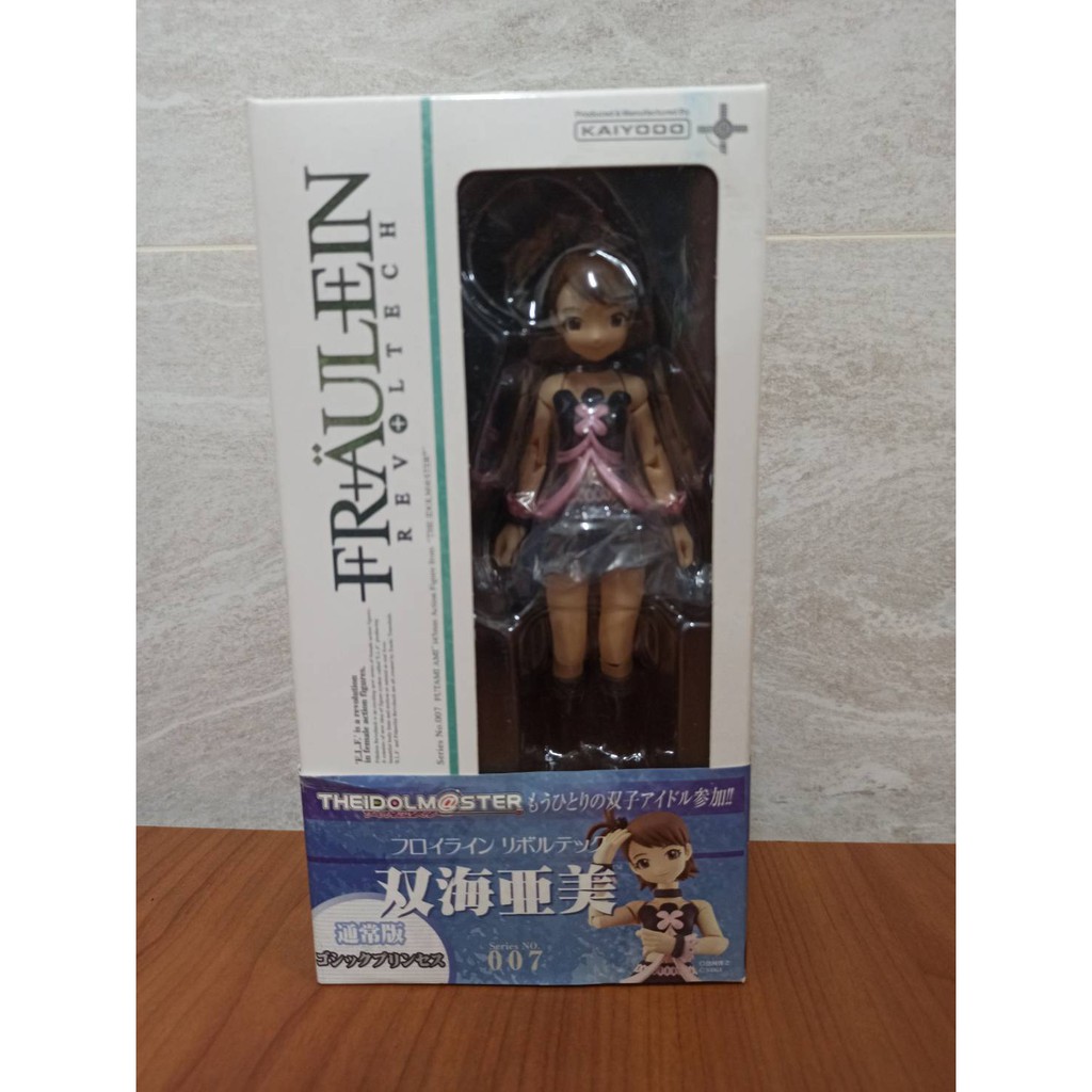 日版 偶像大師 THE IDOLM＠STER 山口式 海洋堂 007 双海亞美 可動公仔