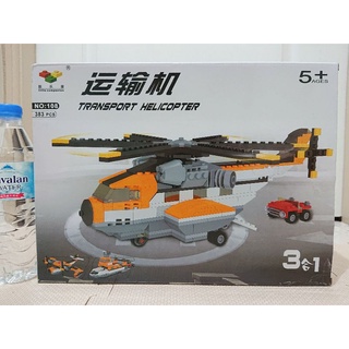 順樂康 NO.108 383片 3合1 運輸機 艦船 飛機 積木 樂高 樂高積木 模型積木 積木模型 模型 兒童玩具