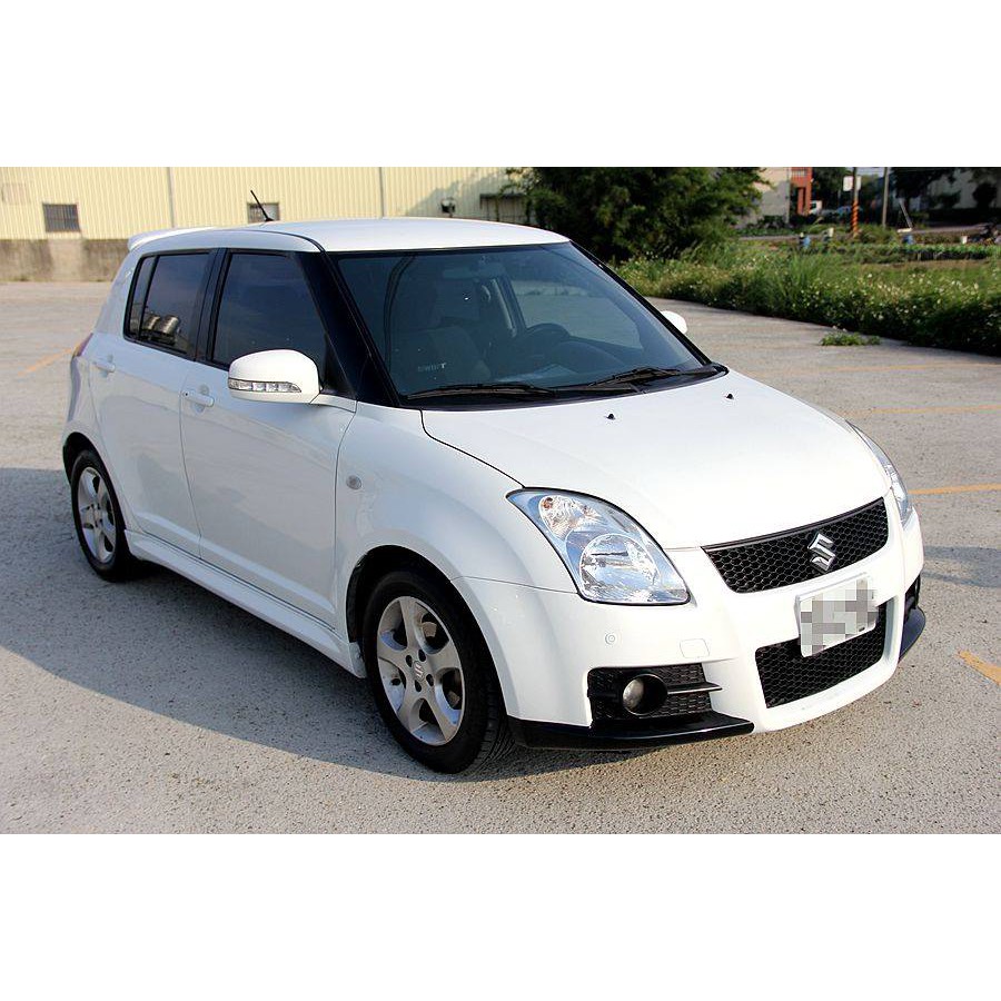 2007年鈴木 SWIFT 1.5 白色 (汽車全額貸款、買車找錢、信用瑕疵、皆可辦理)