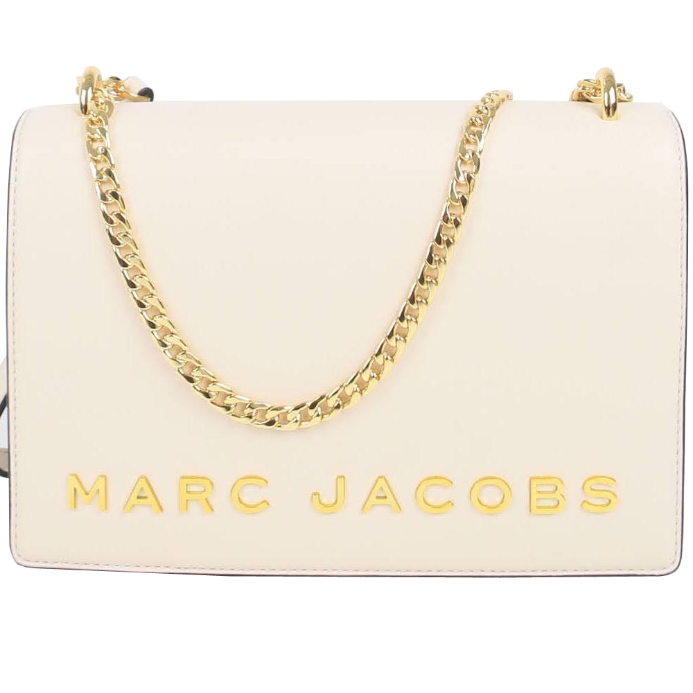 【MARC BY MARC JACOBS】DOUBLE TAKE芭蕾粉皮革斜背包