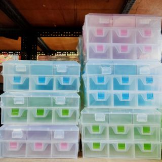佳斯捷手創家抽屜式收納箱 手提式收納盒 桌上抽屜櫃 分類隔板 可堆疊