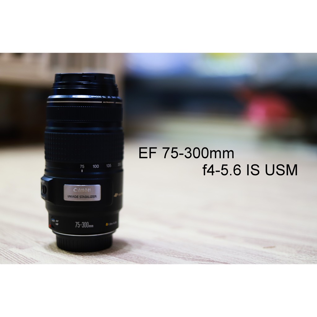 Canon EF 75-300mm F4.0-5.6 USM