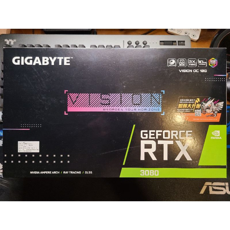 技嘉 RTX-3080 VISION 僅此一張 自用非礦卡