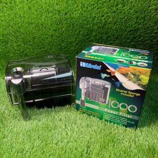 ［水族最便宜］臺灣製銀箭 PF-1000型 高品質外掛過濾器（停電啟動免再加水）
