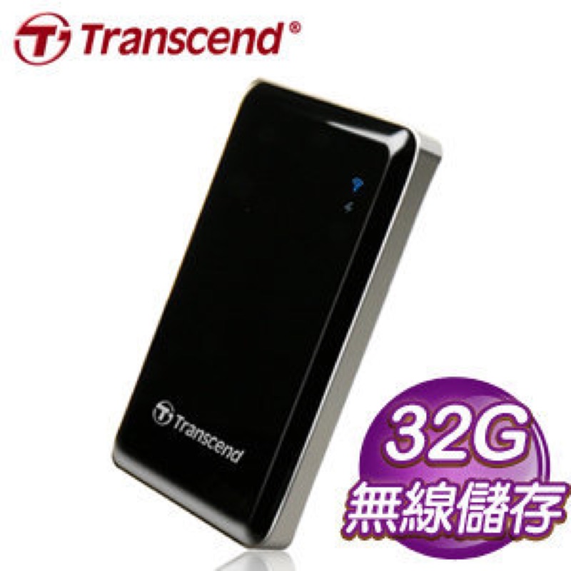 Transcend 創見 StoreJet Cloud 32GB 無線行動硬碟 支援Wi-Fi 原廠盒裝公司貨