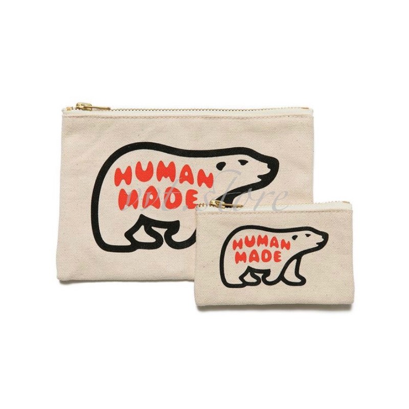 HUMAN MADE 21SS CARD CASE / BANK POUCH 零錢包 手拿包 錢包 北極熊