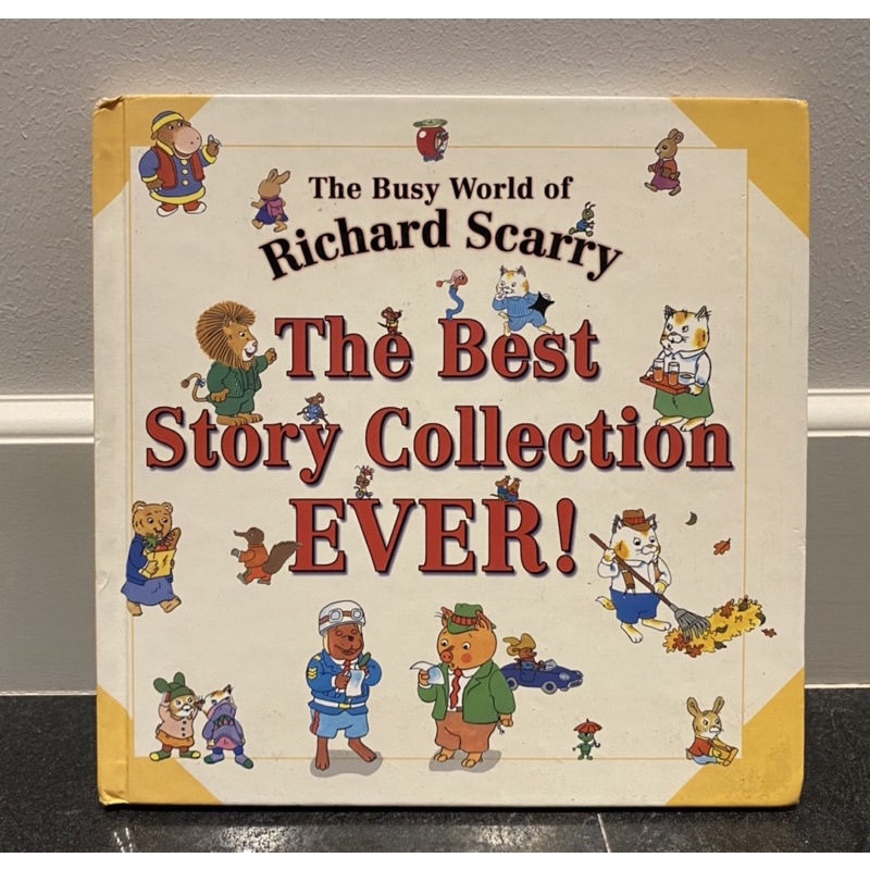 二手英文原版童書理察斯凱瑞Richard Scarry's The Best Story Collection ever