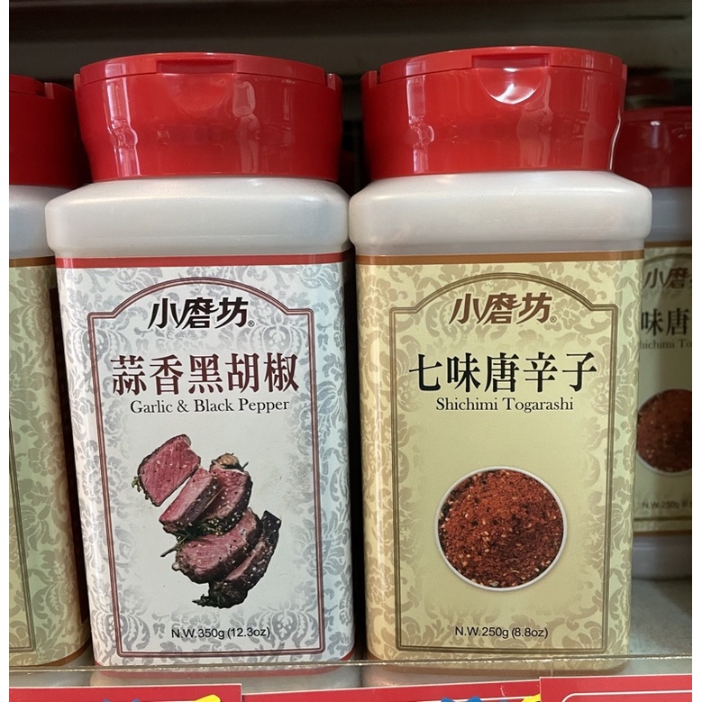 新商品🆕小磨坊蒜香黑胡椒。七味唐辛子