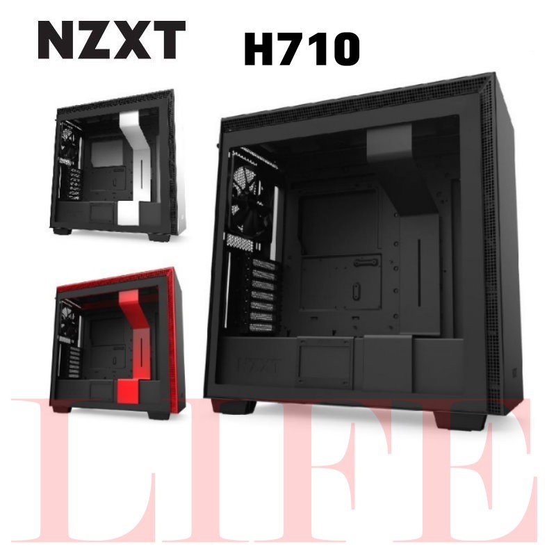 生活資訊百貨 Nzxt 恩傑h710 強化玻璃機殼電腦機殼機箱eatx 水冷 蝦皮購物