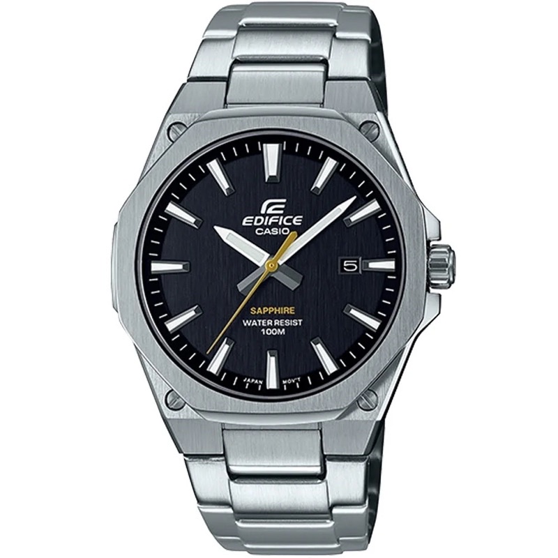 商城出貨🚚免運優惠✨ CASIO EDIFICE 八角扁平錶圈時尚腕錶 EFR-S108D-1A