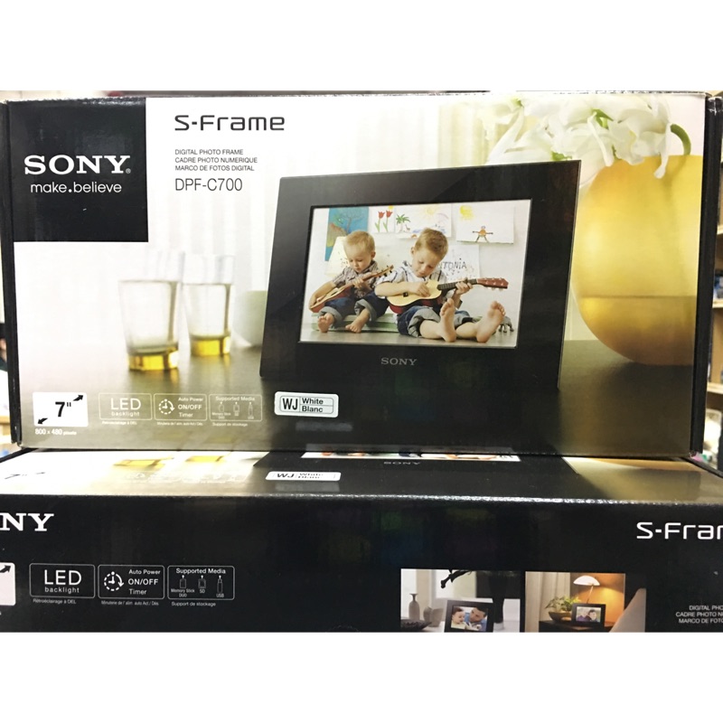 SONY索尼DPF-C700數位像框 7 吋白色 免運庫存出清