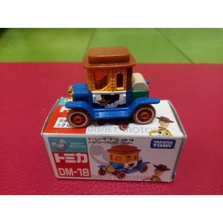 TOMY TOMICA DM-18現貨 迪士尼 胡迪 警長高帽子車 玩具總動員 小汽車（盒損品）