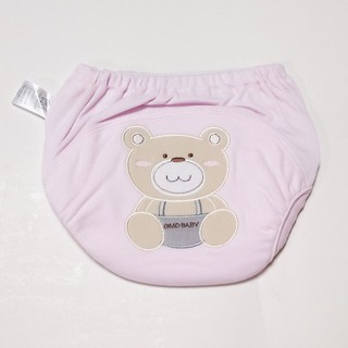 GMP BABY 可愛熊超吸排純棉紗寶寶學習褲